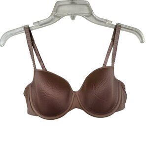 Thirdlove 34 1/2C Classic T-Shirt Bra Nude Underwire Padded Adjustable Straps